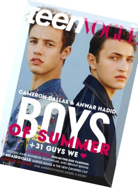 Teen Vogue – July-August 2016 Cover