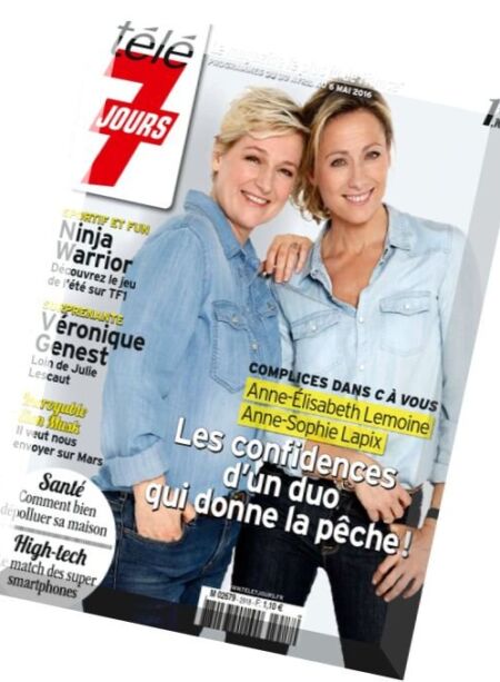 Tele 7 Jours – 30 Avril au 6 Mai 2016 Cover