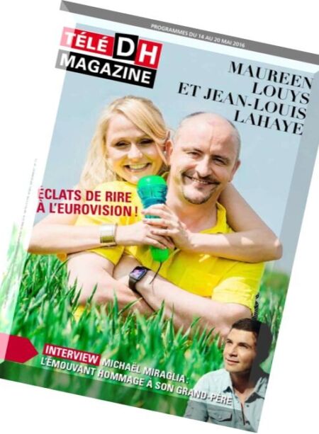 Tele DH – 14 au 20 Mai 2016 Cover