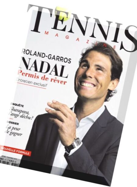 Tennis magazine – Juin 2016 Cover