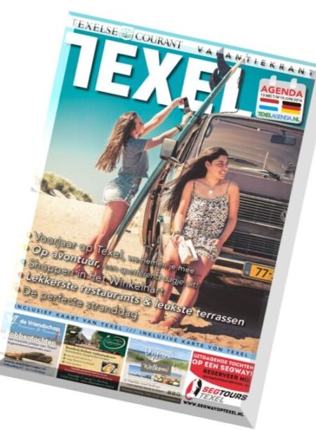 Texel Vakantiekrant – Voorjaar 2016 Cover