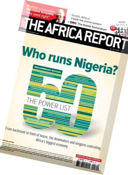 The Africa Report – May 2016 Cover