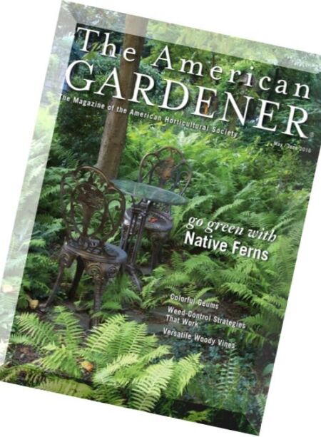 The American Gardener – May-June 2016 Cover