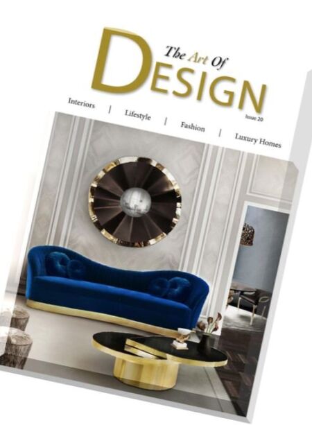 The Art Of Design – Issue 20, 2016 Cover