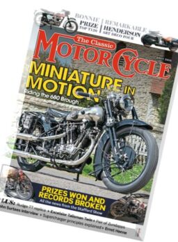 The Classic MotorCycle – July 2016