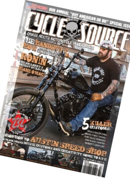 The Cycle Source Magazine – July 2016 Cover