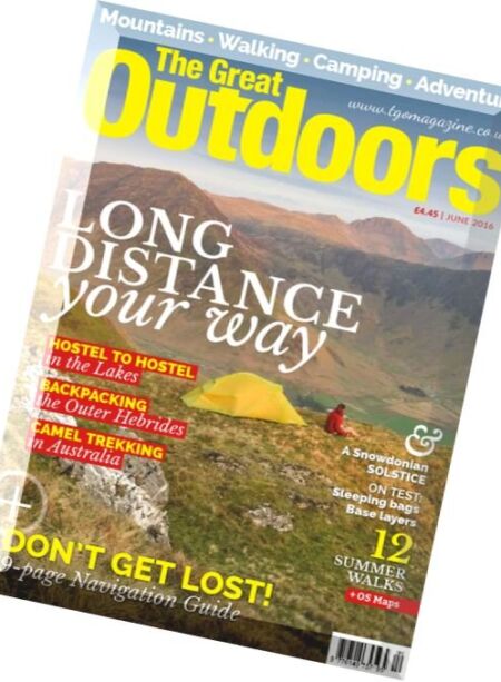 The Great Outdoors – June 2016 Cover