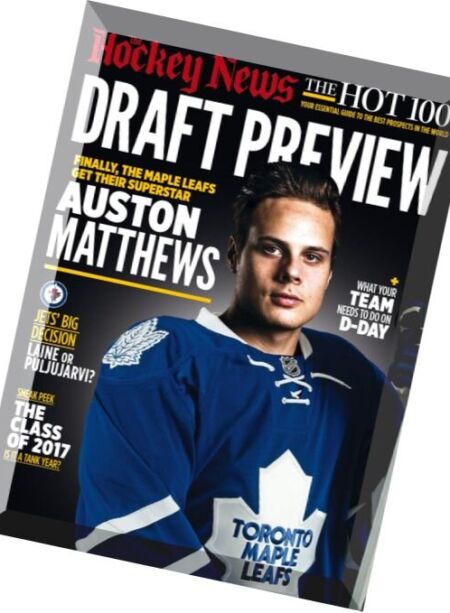 The Hockey News – Draft Preview 2016 Cover