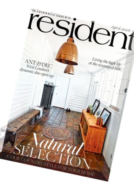 The Richmond & Barnes Resident – April 2016 Cover