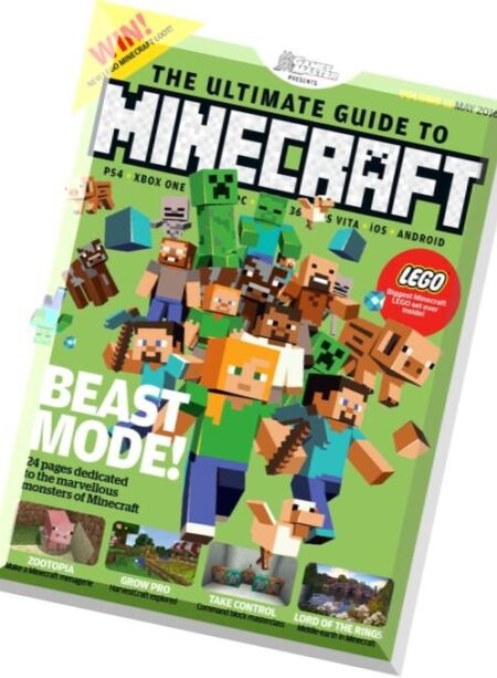 The Ultimate Guide to Minecraft! – May 2016 Cover