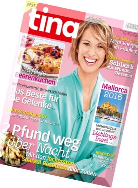 tina – 11 Mai 2016 Cover