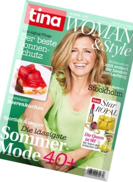 tina Woman & Style – Nr.3, 2016 Cover
