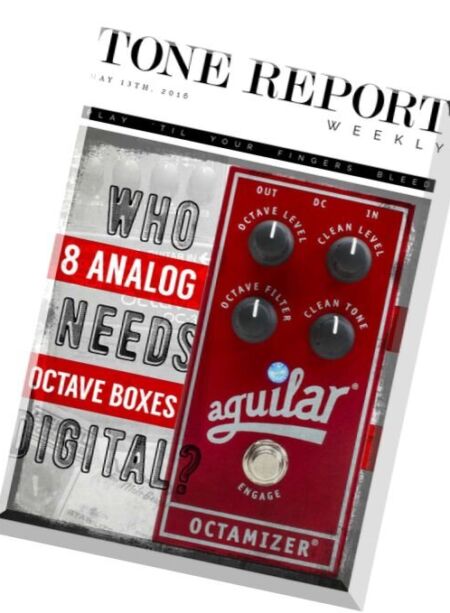 Tone Report Weekly – Issue 127, 13 May 2016 Cover