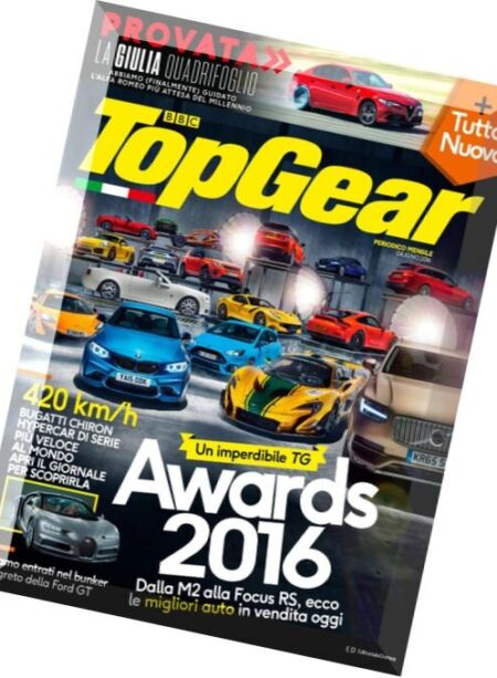 Top Gear Italia – Giugno 2016 Cover