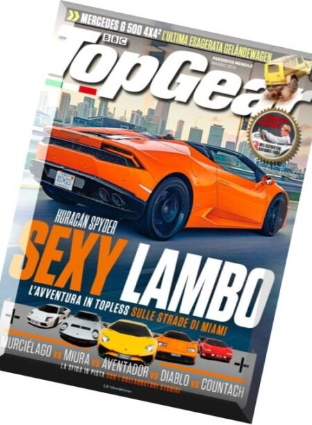 Top Gear Italia – Maggio 2016 Cover