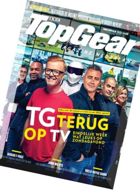 Top Gear Magazine Nederland – Juni 2016 Cover