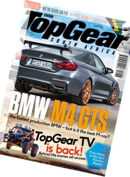 Top Gear South Africa – June 2016 Cover