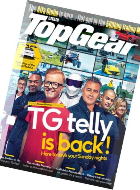 Top Gear UK – June 2016 Cover