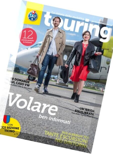 Touring Magazine – Giugno 2016 Cover