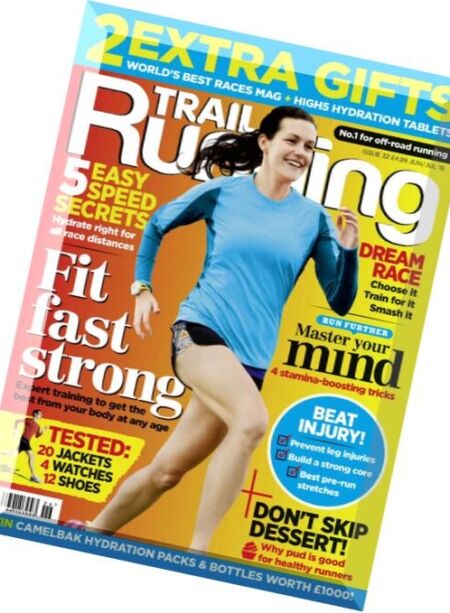 Trail Running – June-July 2016 Cover