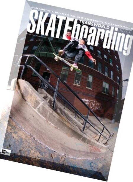 TransWorld Skateboarding – June 2016 Cover