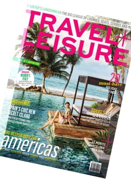 Travel + Leisure India & South Asia – May 2016 Cover