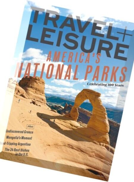Travel+Leisure USA – June 2016 Cover