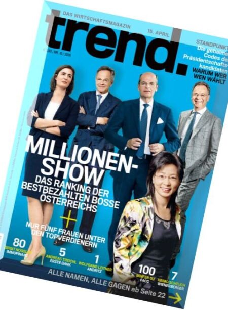 Trend – Nr.15, 2016 Cover