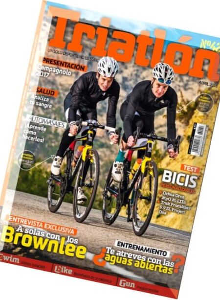 Triatlon – Abril 2016 Cover