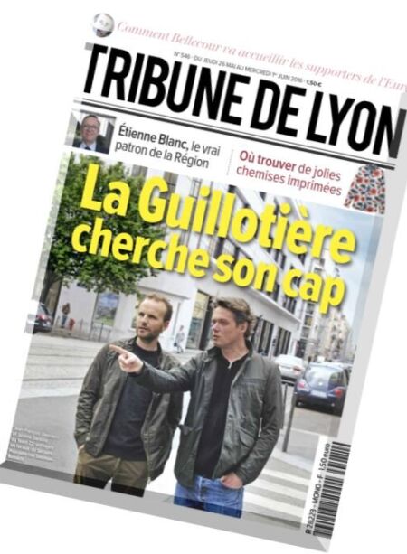 Tribune de Lyon – 26 Mai au 1 Juin 2016 Cover