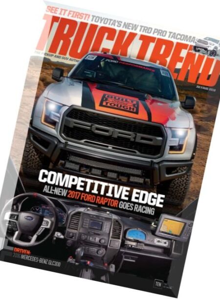 Truck Trend – July-August 2016 Cover