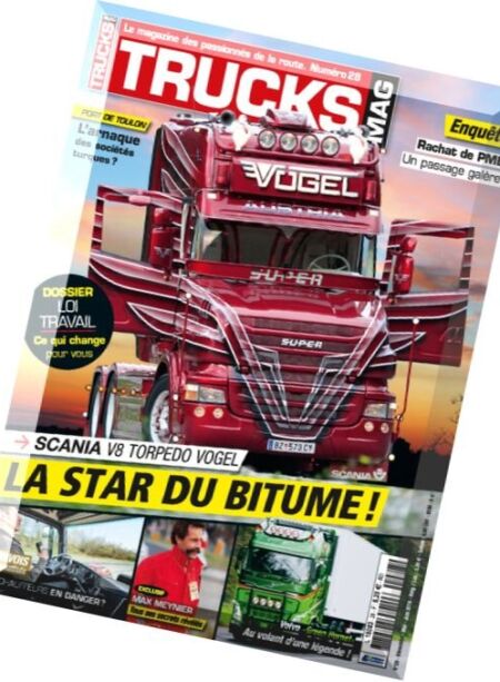 Trucks Mag – Mai-Juin 2016 Cover