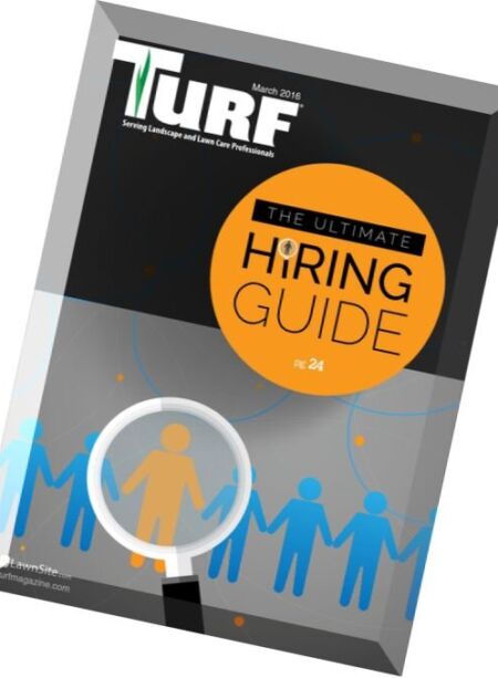 Turf – March 2016 Cover