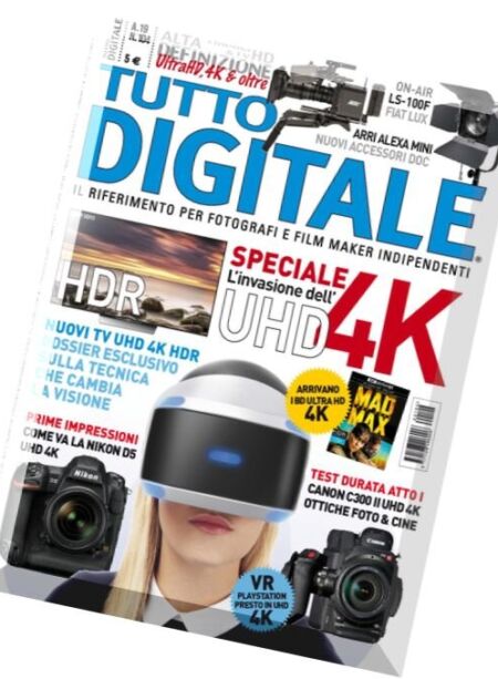 Tutto Digitale – Aprile 2016 Cover
