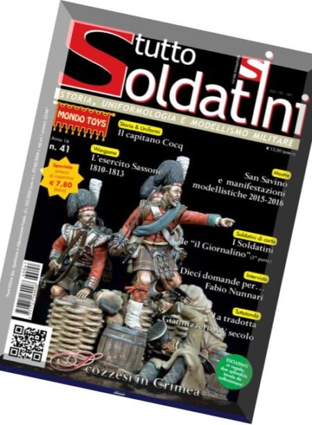 Tutto Soldatini – N.41, 2016 Cover