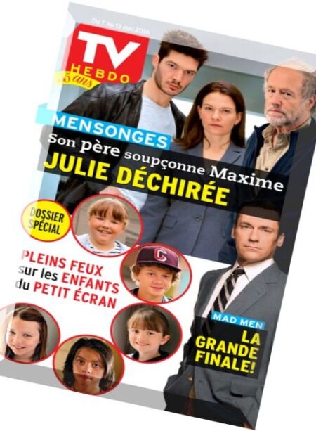 Tv Hebdo – 7 au 13 Mai 2016 Cover