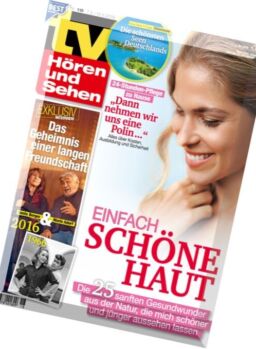 TV Horen und Sehen – 7 Mai 2016