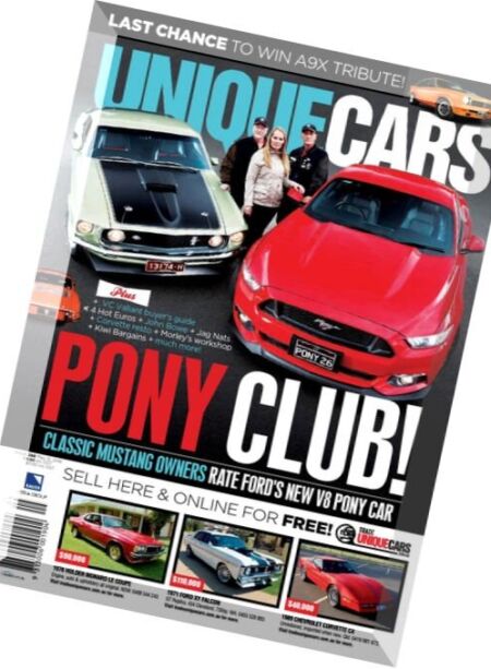 Unique Cars Australia – Issue 388 Cover