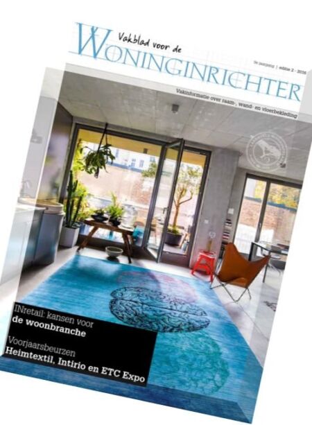 Vakblad voor de Woninginrichter – Nr.2, 2016 Cover
