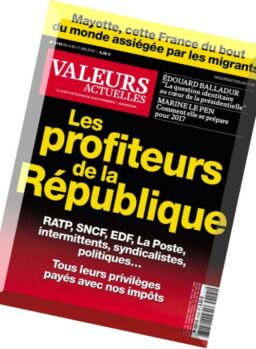 Valeurs Actuelles – 5 au 11 Mai 2016