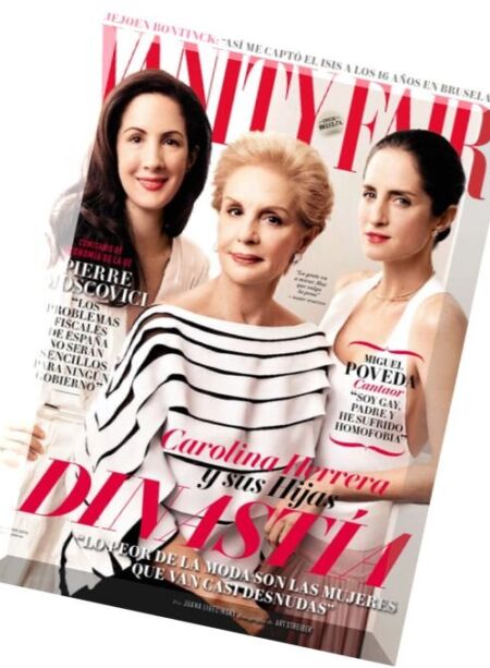Vanity Fair Spain – Mayo 2016 Cover