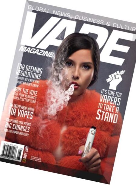 VAPE Magazine – June 2016 Cover
