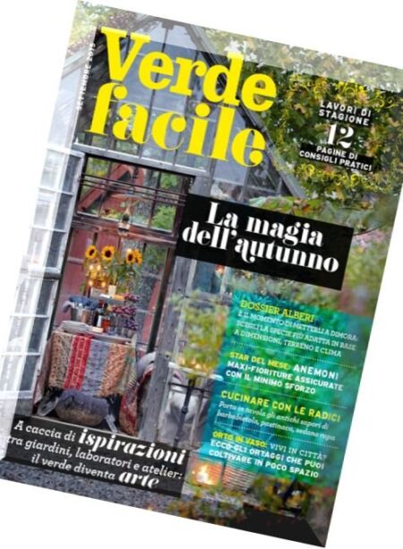 Verde Facile – Settembre 2015 Cover