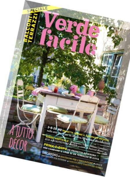 VerdeFacile – Maggio 2016 Cover