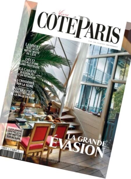 Vivre Cote Paris – Juin-Juillet 2016 Cover