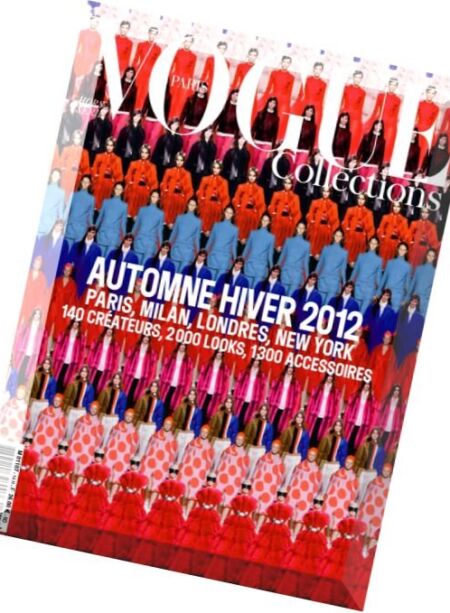 Vogue Paris – Collections Automne-Hiver 2012 Cover