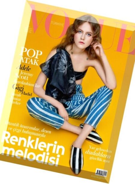 Vogue Turkey – Nisan 2016 Cover