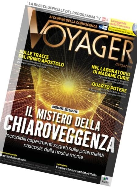 Voyager – Giugno 2016 Cover