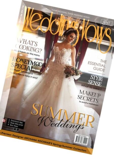 Wedding Vows – May 2016 Cover