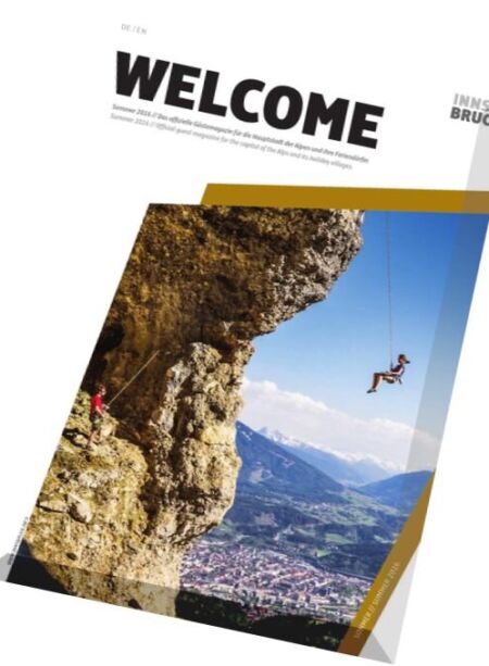 Welcome – Sommer 2016 Cover